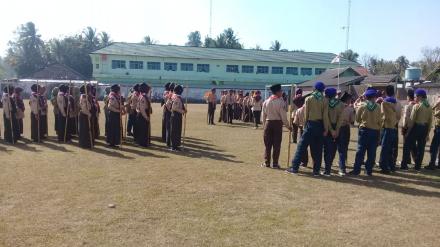 Pembukaan Lomba Tingkat 2 Pramuka Penggalang 